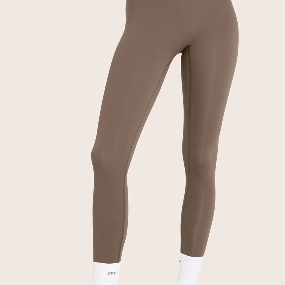 SET Active Brown Leggings